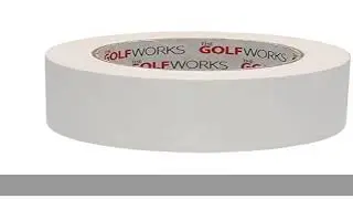 GolfWorks Double Sided Grip Tape Golf Club Gripping Adhesive - 48mm x 18yd Roll 2 Pack&hellip;