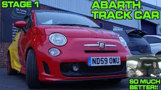 COPART ABARTH STAGE 1 REVIEW *THE TUNING BEGINS*