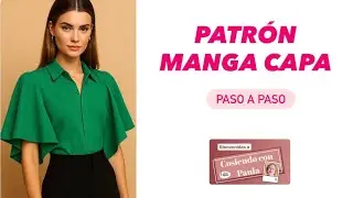 🔴 PATR&Oacute;N MANGA DE CAPA