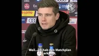 Unglaubliche Spiel Analyse von N&uuml;rnberg Trainer