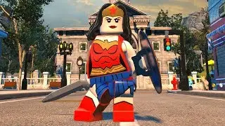 LEGO DC Super-Villains - Wonder Woman - Open World Free Roam Gameplay (PC HD) [1080p60FPS]