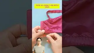 How to Easily Fix a Bra That&rsquo;s Too Loose: Quick Sewing Tips for a Perfect Fit #shorts