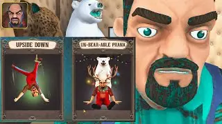 Scary Stranger 3D - Two new levels Update | Upside down and Un-bear-able prank