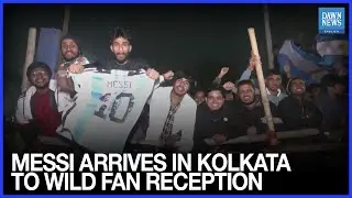 Lionel Messi Lands in Kolkata, India to Overwhelming Fan Frenzy Ahead of Three-Day Tour December 13