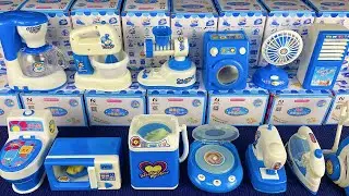10 Minutes Satisfying with Unboxing Blue  Kitchen & House Appliances Toy Set Review | ASMR 