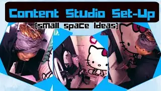 DIY Beauty Creator Studio| Small Space Ideas