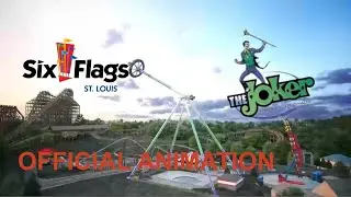 The Joker Carnival of Chaos Official Animation | Six Flags St. Louis | New for 2024