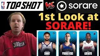 Sorare vs NBA Top Shot! Are they Competitors? First Look at Sorare NBA!