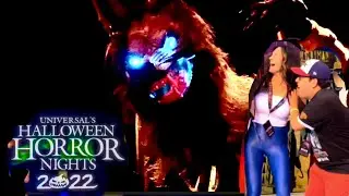Universal Monsters Legends Collide - HHN 2022 (Universal Studios Full Maze Walkthrough)