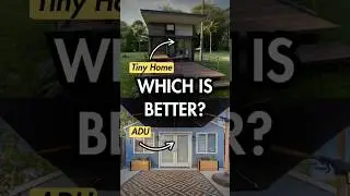 Tiny Home vs. ADU: What&rsquo;s the REAL Difference? 🏡 #shorts