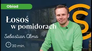 Kremowy łosoś z chorizo i pomidorkami | mistrzowska technika smażenia Sebastiana Olmy