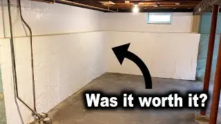 Flex Seal on my Basement Walls | 3 Years Later!