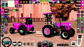 Modern Tractor farming Driving Simulator 3D New Tractor Game Android Gameplay #games #gaming 