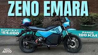 Zeno Emara Electric Motorcycle | Range, Subscription Price, Features | NDTV Auto