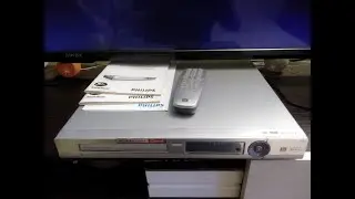 Пишущий dvdrw-плеер Philips dvdr-3380
