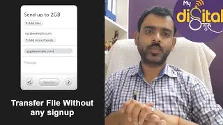 Simple and easy steps to send large size files, photo or videos via Email using we transfer.