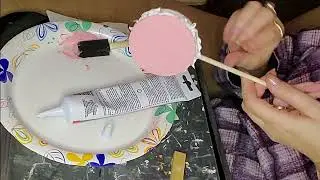 January's Just Our Imagination Challenge - Valentine Cookie Decor & Mitten Wall Hanging DIY