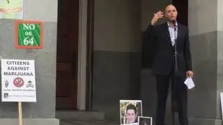 Prop 64 Capital Rally  Video 1 of 2  by Jon Daily, LCSW, CADC II 10/4/2016