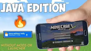 🔥Playing Minecraft Java Edition on Mobile: Without launcher and MOds