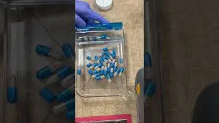 Pharmacy medication pill counting satisfying same video pt2