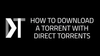 How to convert a torrent to a direct download link with Direct Torrents