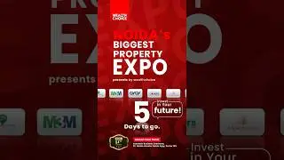Just 5 days to go for Noida&rsquo;a biggest realestate expo #noida #property #realestate #ytshorts
