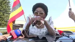 Kadaga homecoming: Former speaker received by thousands of people