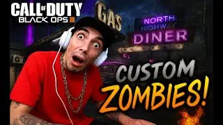 THE DINER | BLACK OPS 3 ZOMBIES | THE BEST CUSTOM MAPS |  by VERKO