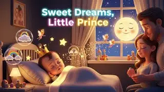 Sweet Dreams, Little Prince 👑💤 | Magical Baby Lullaby 🌟 | 3D Cartoon Sleep Song for Kids 😴💖