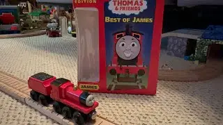 Thomas Merchandise Reviews: Wooden Railway 2001 James