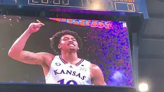 Kansas Basketball starting lineups vs Omaha-2022