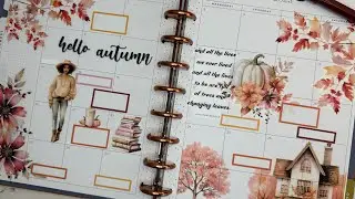 Сентябрь 2025 г. | Вертикальный календарь Happy Planner Classic | Планируйте вместе со мной | Lux...