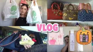 ♡Mini Vlog♡| Dollar Tree & Online Shopping Haul, Purse organization update, 1st & only Labubu!