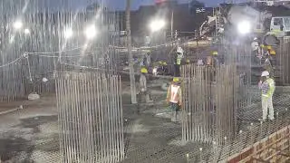 RAFT casting Live.... 2060 Cum. #adani Kruti Power Projects Pvt. Ltd., Kutch copper Limited.