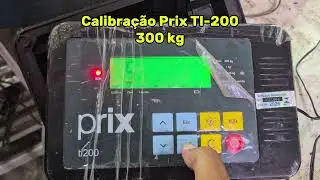 Calibra&ccedil;&atilde;o balan&ccedil;a Toledo TI-200 300 kg #toledo #prix #ti200
