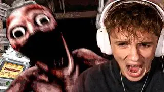 *NEW* HORROR GAME WHERE WE HAVE TO CRANK IT BEFORE THE CREATURES OF THE NIGHT TAKE US | Crank It!