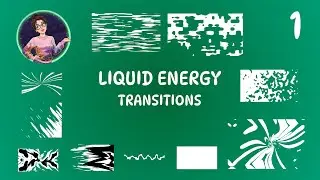 Liquid Energy Transitions - Green Screen