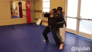 Mata Leao defense:  What to do if someone tries to choke you from behind