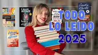 Ranking de mis 43 lecturas de 2025: De 1 a 5 estrellas ⭐✨
