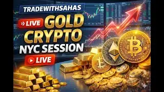 LIVE FOREX ANALYSIS | NYC SESSION | GOLD & BITCOIN |12 JAN |@TradeWithSahas