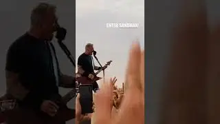 Metallica | Prague Rocks 2022 | Enter Sandman! | #hetfield #metallica #sandman #prague #metal