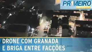 Guerra do tr&aacute;fico: imagens revelam drone carregando granada | Primeiro Impacto (27/11/24)