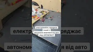 Byd tang  заряджає vw Crafter , який дає автономне живлення від Deye