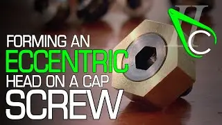Forming An Eccentric Head On A Cap Screw