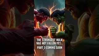RED HULK vs SAVAGE LONG-HAIR HULK 🔥 Brutal City Fight |Superhero Battle (Part 2) #shorts #shortsfeed