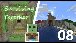 Let's Play! Minecraft Series- Surviving Together Episode 8: Farms and Home Progress!