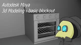 3D Modeling an Oven in Maya | A Channel Update & Future Plans