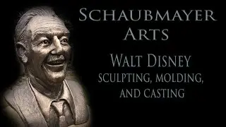 Walt Disney life size bust - Sculpting, Molding and Casting