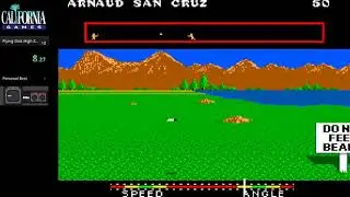 [Speedrun] - SMS - California Games - Flying Disk High Score | 0:28.200