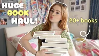 HUGE BOOK HAUL (20+ new books!)